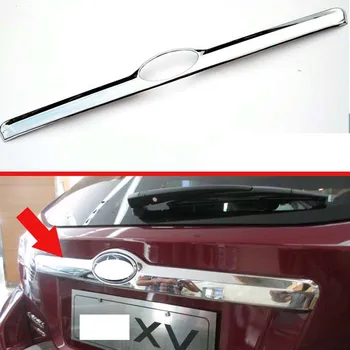 Для Subaru XV 2012-2017 ABS Хромированная декоративная полоска на двери багажника для защиты от царапин автомобильные аксессуары - Изображение 2  