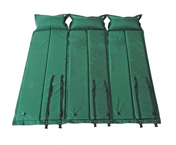 Для пеших прогулок на открытом воздухе Портативная автоматическая складывающаяся надувная подушка, коврики для сна, влагостойкая прокладка - Изображение 2  