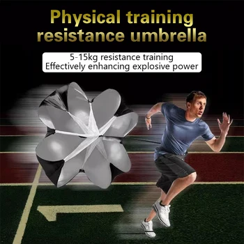 Зонт для тренировки в футболе, бег с отягощениями, зонт для тренировки физической подготовки - Изображение 2  