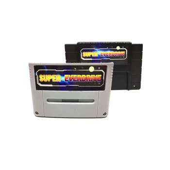 Игровая карта Super 800 in 1 Pro Remix Для 16-битной Игровой консоли SNES Картридж Super EverDrive, Черный - Изображение 2  