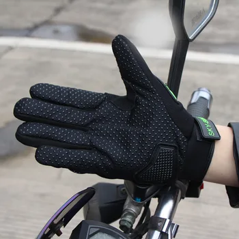 Мотоциклетные перчатки Дышащие гоночные перчатки с полными пальцами Защита от спорта на открытом воздухе Езда на кросс-байке Перчатки Guantes Moto - Изображение 2  