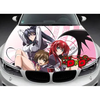 Наклейка на капот автомобиля аниме High School DxD, виниловая наклейка, полноцветная графическая наклейка на автомобиль Sexy Girl, индивидуальное изображение, подходящее для любого автомобиля - Изображение 2  