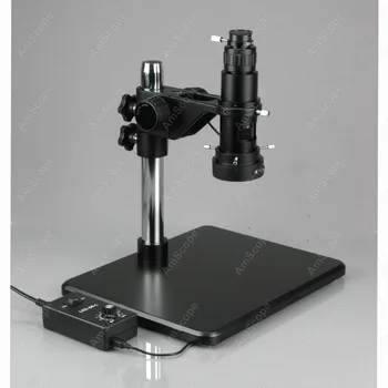 Одиночный зум-AmScope Поставляет микроскоп с монокулярным увеличением 11X-80X + Аналоговую ТВ-камеру низкой освещенности HD Артикул: H800-CCD-LL - Изображение 2  