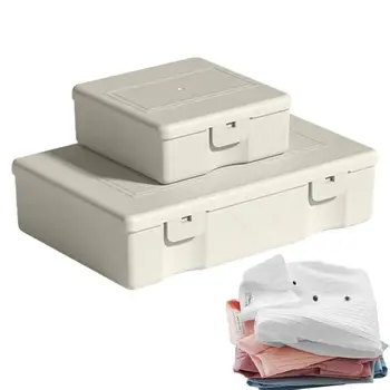 Походный кейс для хранения с крышкой, Складываемый Многофункциональный настольный ящик, компактный органайзер для столов, столов дома, путешествий, кемпинга - Изображение 2  