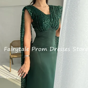 Сказочные длинные платья с V-образным вырезом vestidos de gala mujer, свадебное платье для вечеринки, элегантные и красивые женские платья - Изображение 2  