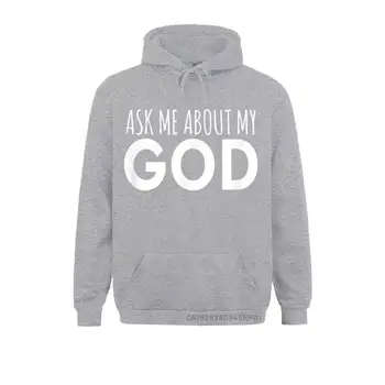 Спросите меня о Моем Боге, основанные на вере христианские пуловеры, мужские толстовки с принтом, Толстовки с длинным рукавом, модная спортивная одежда с 3D-принтом - Изображение 2  
