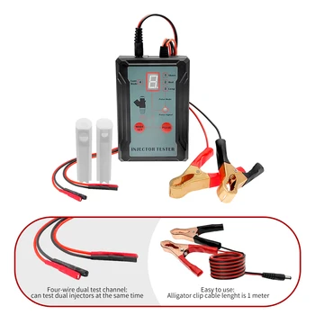 Тестер топливных форсунок и адаптер для диагностики, очистки форсунок, наборы инструментов 