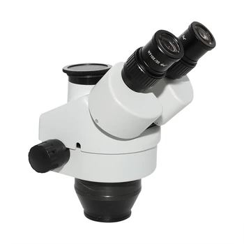 Тринокулярный стереомикроскоп с 7-45-кратным увеличением для контроля электронной промышленности XSZ7045-STL2 - Изображение 2  