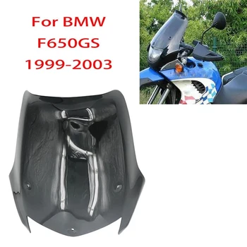 Черный лобовое стекло мотоцикла Ветрозащитные экраны Дефлекторы для F650 F 650 GS 1999-2003 - Изображение 2  